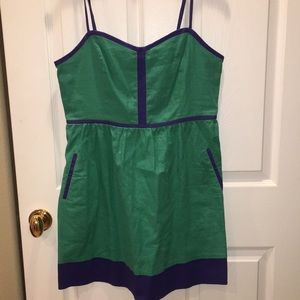 Green and Blue dress!